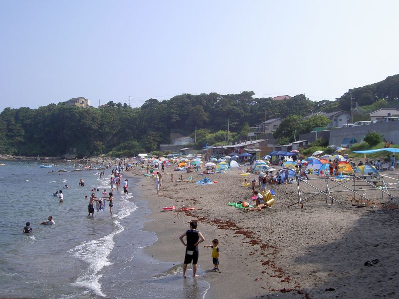 大浦海岸 三浦半島ビーチマップ