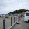 和田長浜海岸でバーベキュー、楽しそう