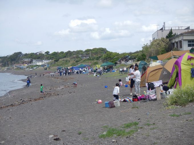 キャンプ qスポットを探す 三浦半島ビーチマップ