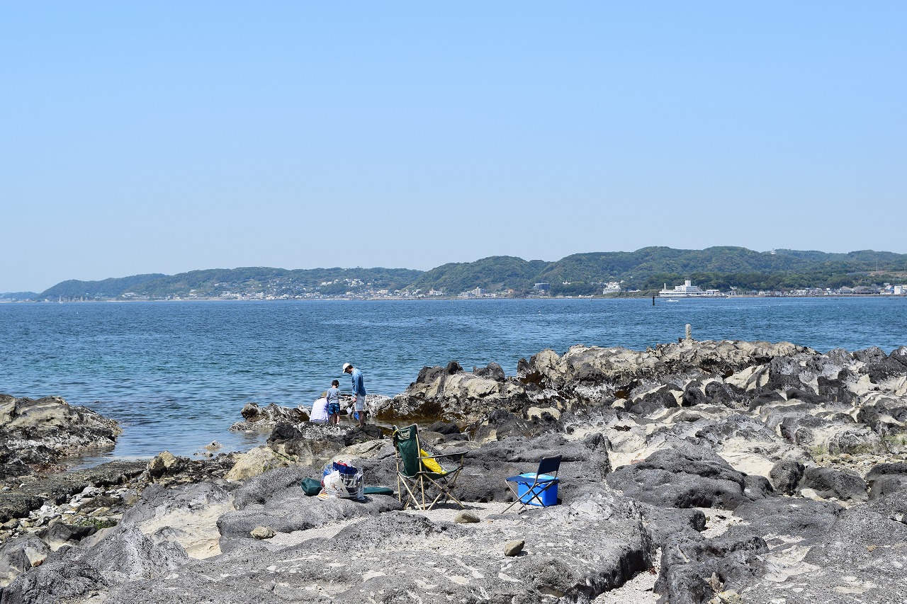 磯遊びが出来るビーチ 三浦半島ビーチマップ