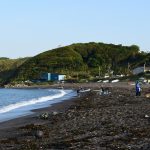 GW最終日(2018.5.6)朝の和田長浜海岸・矢作海岸。
